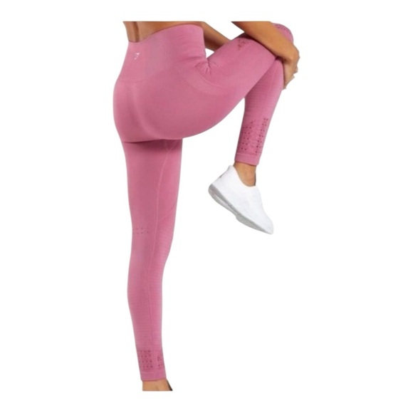 Workout GYM SHARK fitted leggings great for any activity very flattering sz Med - Picture 4 of 4